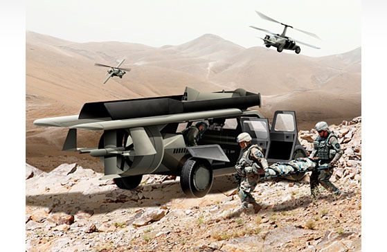 ¿Será éste el diseño del HUMVEE volador?