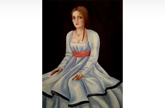Beatriz, una de las protagonistas de la obra, según la inspiración de Kity Faingold.