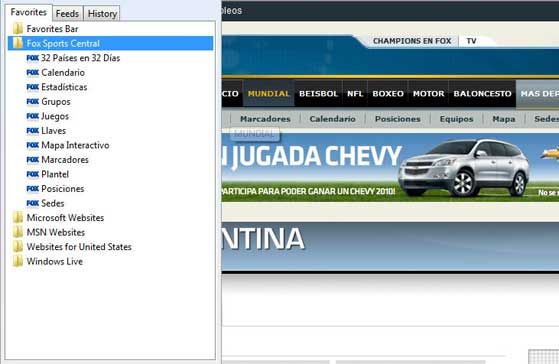 Esta versión ya está disponible y los usuarios de argentina que descarguen esta aplicación podrán personalizar su navegador para ver toda la programación de Fox Sports en vivo y seguir los partidos desde donde estén