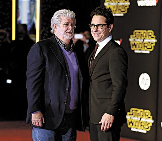 George Lucas, director y creador de la saga aunque esta vez no participó.