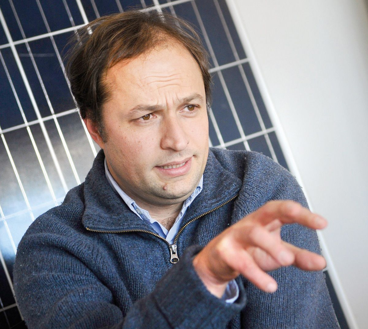 Es impresionante la cantidad de empleo que se genera con las energías renovables. Acá trabajamos 21 personas de forma directa y 250 de manera indirecta (Alexis Atem, fundador de Energe).