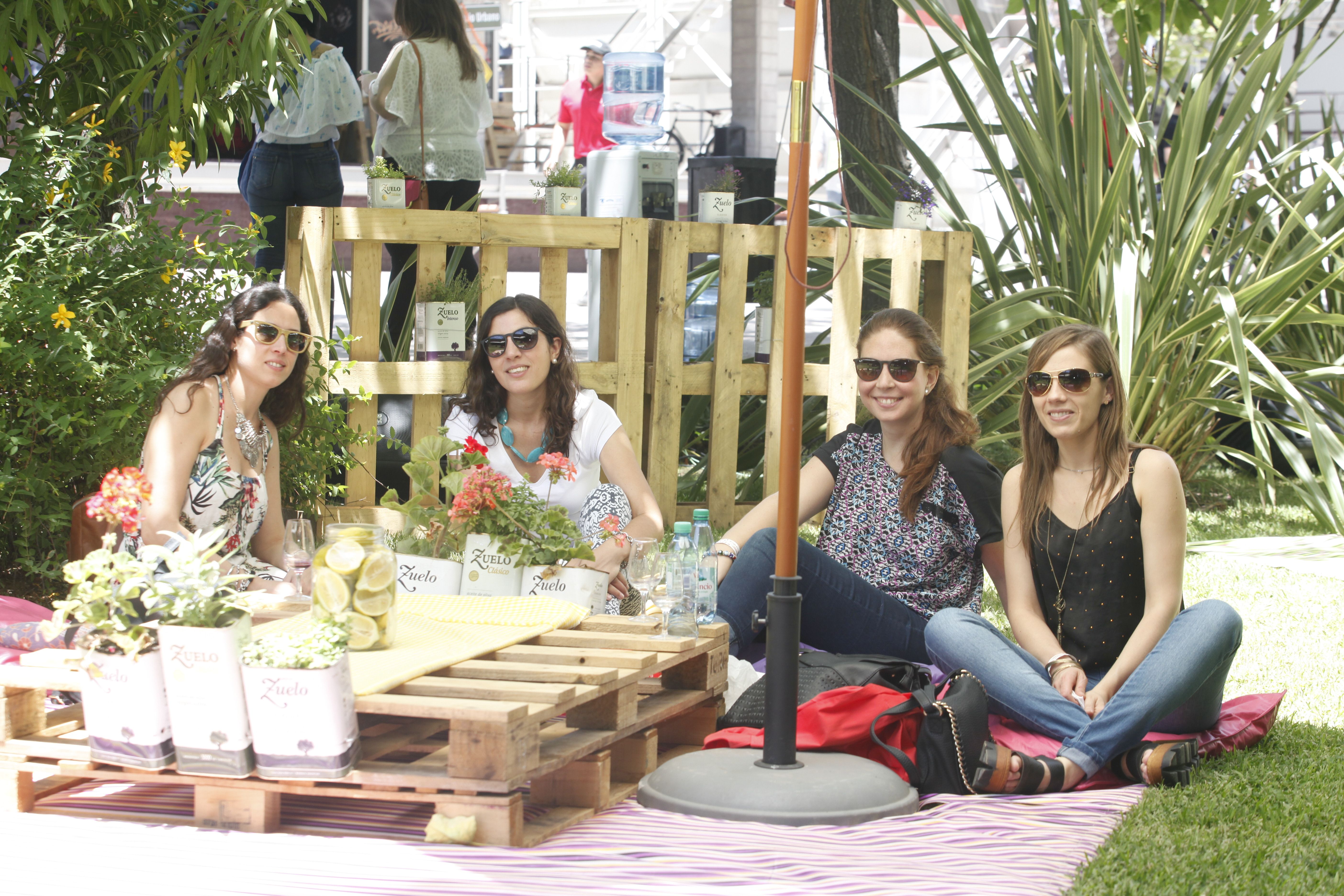 Verónica Valeros, Belén Sosa, Ana Castillo y Susana Stocco.
