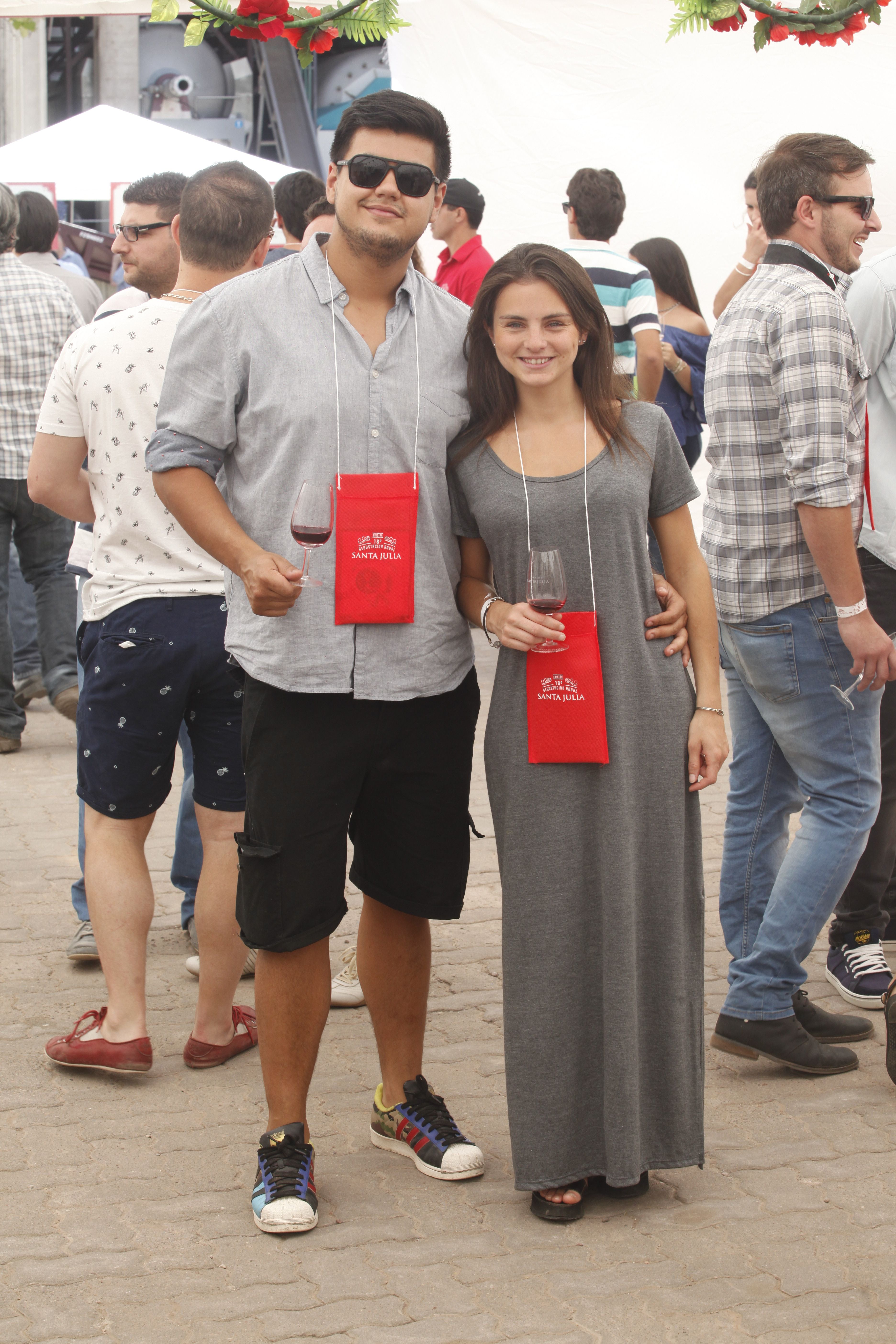Valentín Sabatelli y Camila Pérez.