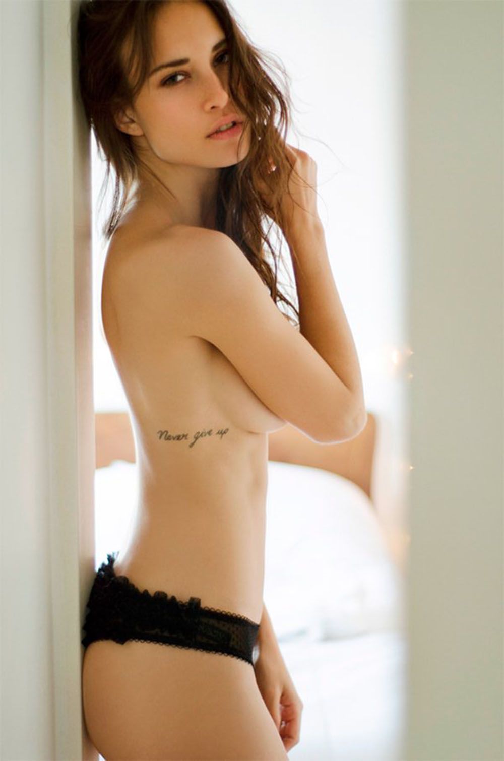 En una página porno