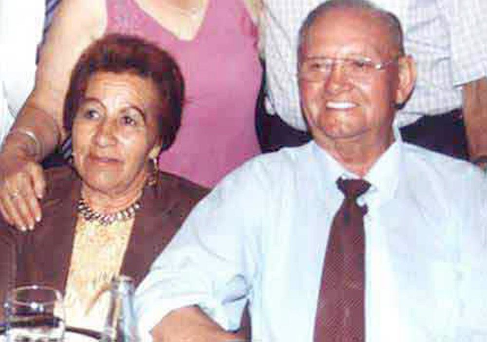 Víctimas. Beatriz Ochoa (68) junto a su esposo, Antonio López (78).