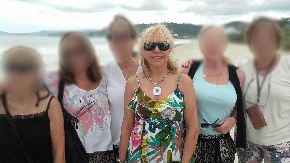 Documento. Anabel Orozco vacaciona en playas brasileñas con amigas. La foto fue posteada el 16 de noviembre, último día de la primera licencia.