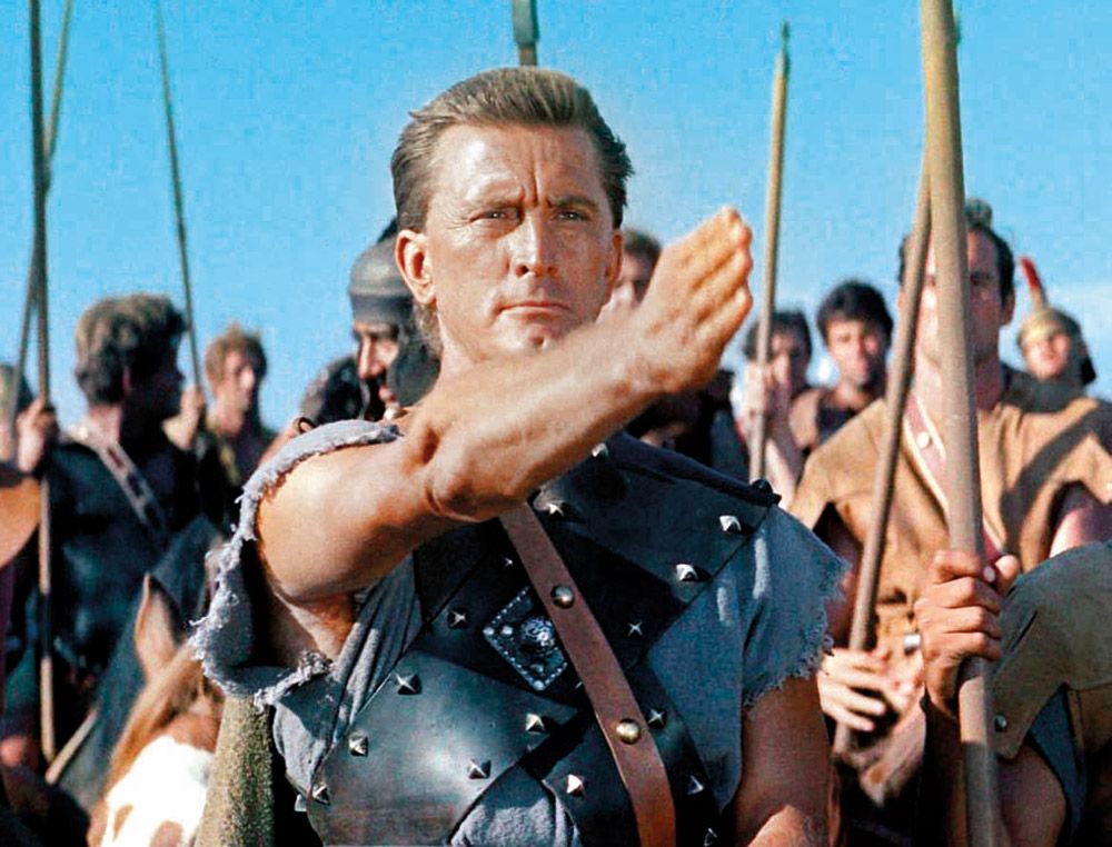 Icónico. Su rol en Espartaco es de los más celebrados en la historia del cine.