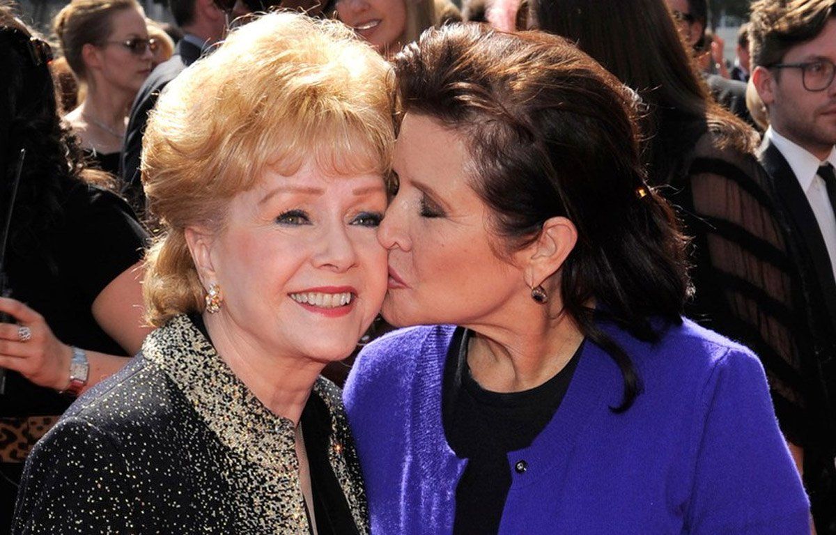 Madre e hija fallecieron esta semana. Debie Reynolds y Carrie Fisher.&nbsp;