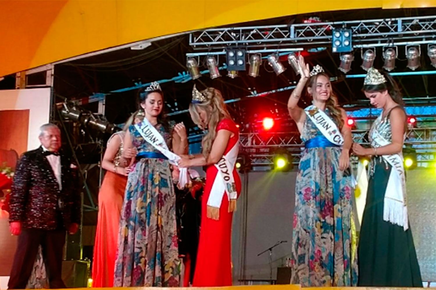 Renata Rizzato es la nueva reina de la Vendimia de Lujan