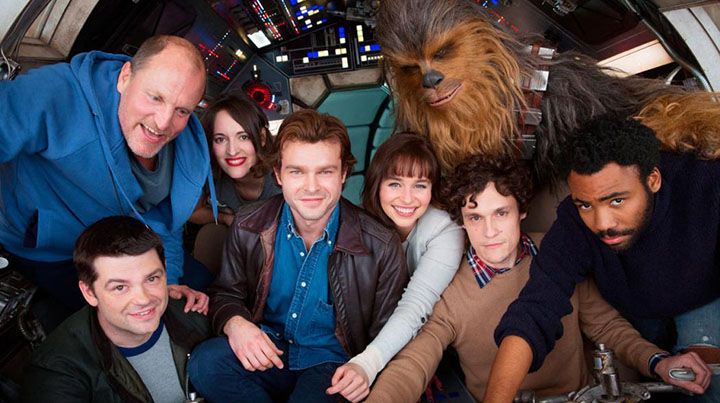 Han Solo y el resto del equipo