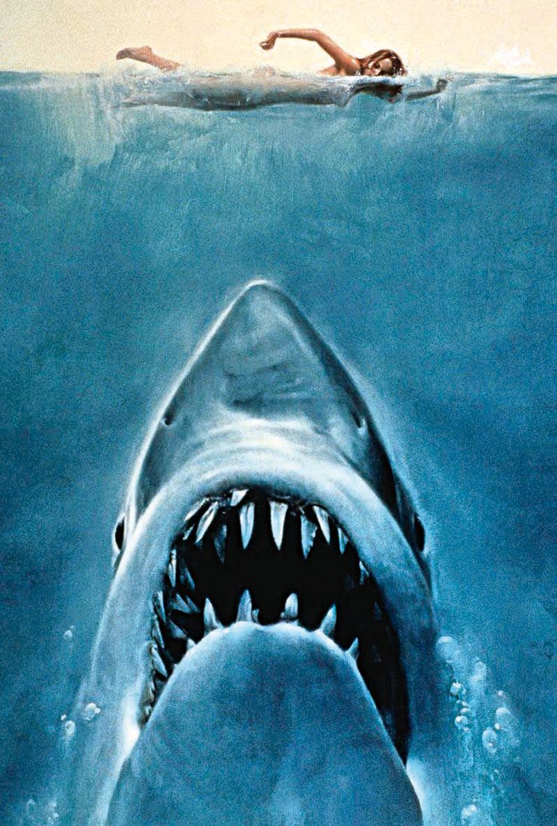 Mítica. Estrenada en 1975, Tiburón de Spielberg marcó el cine de terror.