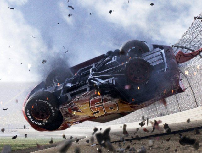 Llega Cars 3 con un Rayo McQueen mas viejo y en problemas