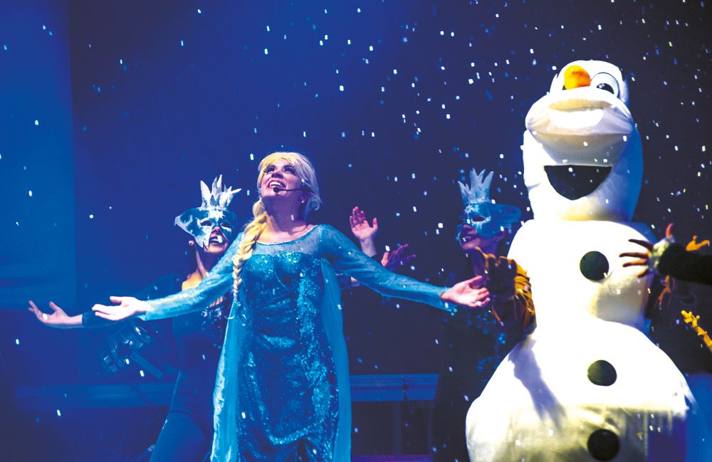 Elsa y Olaf. Dos de los grandes protagonistas de este cuento para niños. Elsa y Olaf. Dos de los grandes protagonistas de este cuento para niños.