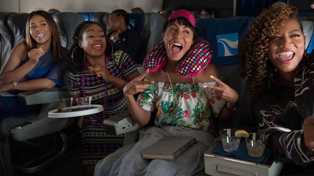 &nbsp;Girls Trip promocionada como la versión femenina y negra de The Hangover