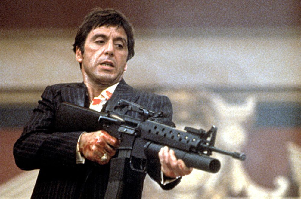 Al Pacino en Scarface.&nbsp;