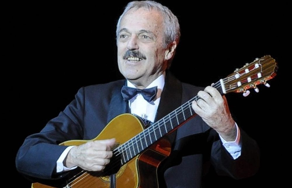 Una de sus últimas actuaciones con Les Luthiers.&nbsp;