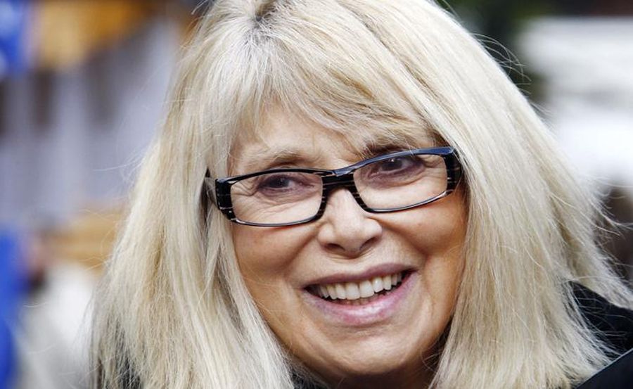 Una de sus últimas imágenes. Mireille Darc tenía 79 años.&nbsp;