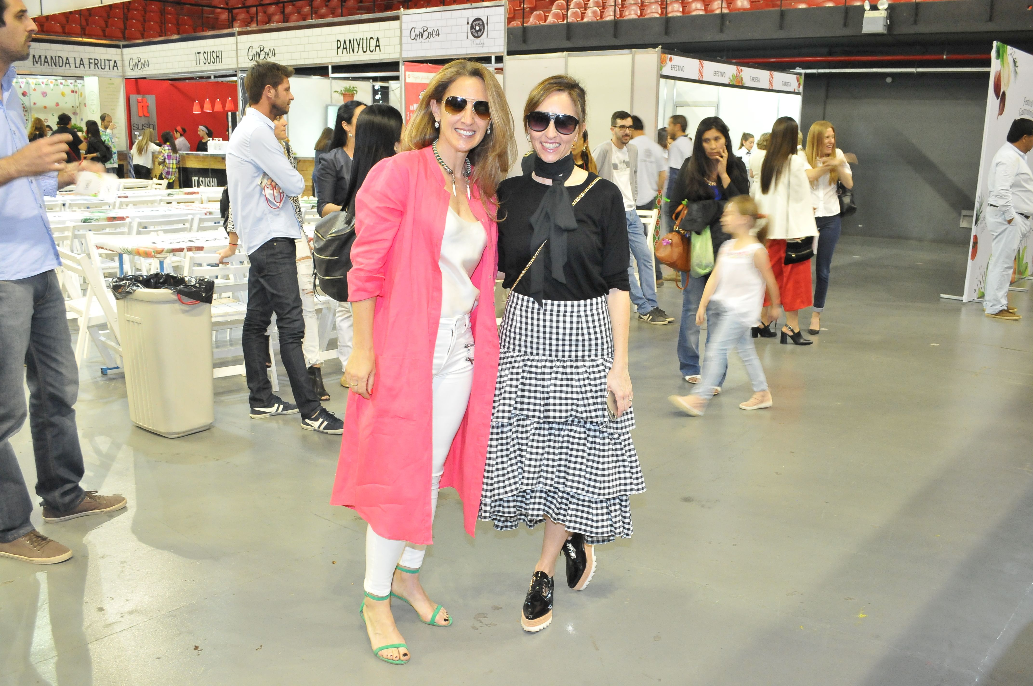 Carolina Ochoa y María Malgor.