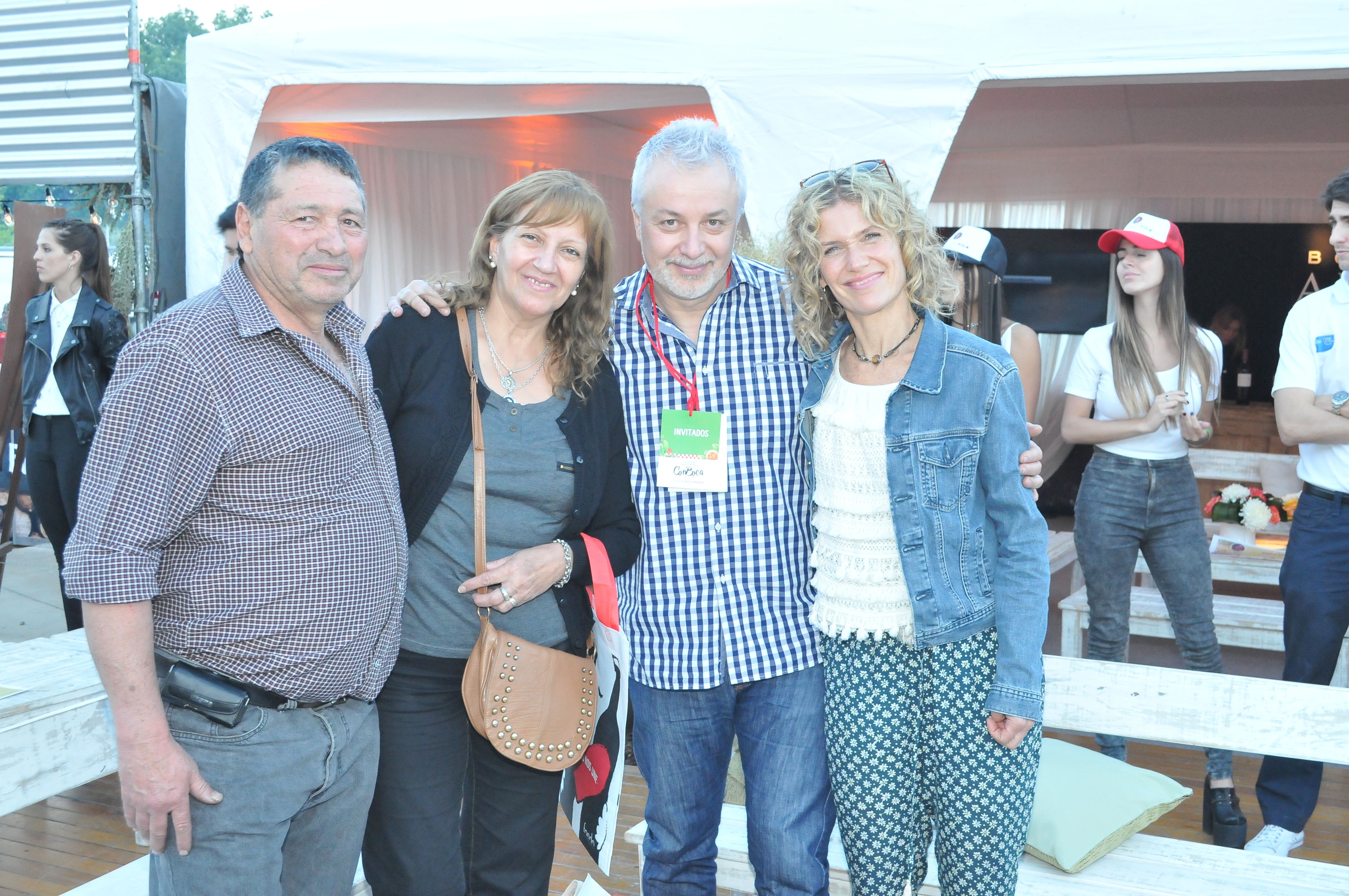 Jesús, Inés, Roro y Maru Botana.