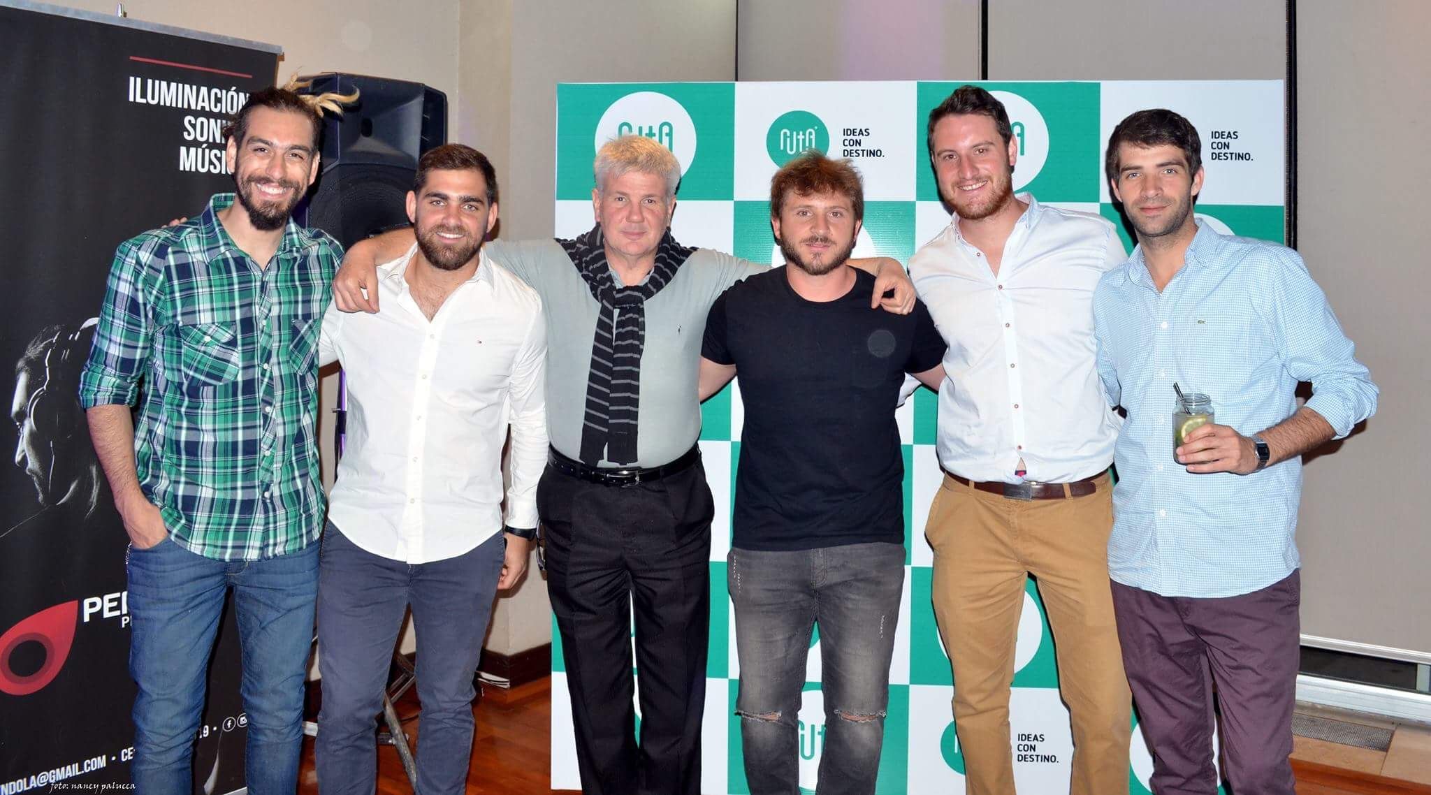 Simón Péndola (DJ), Agustín D´Alfonso, Marcelo Mancini, Maximiliano Goldman, Valentín Saá e Imanol Navarro.