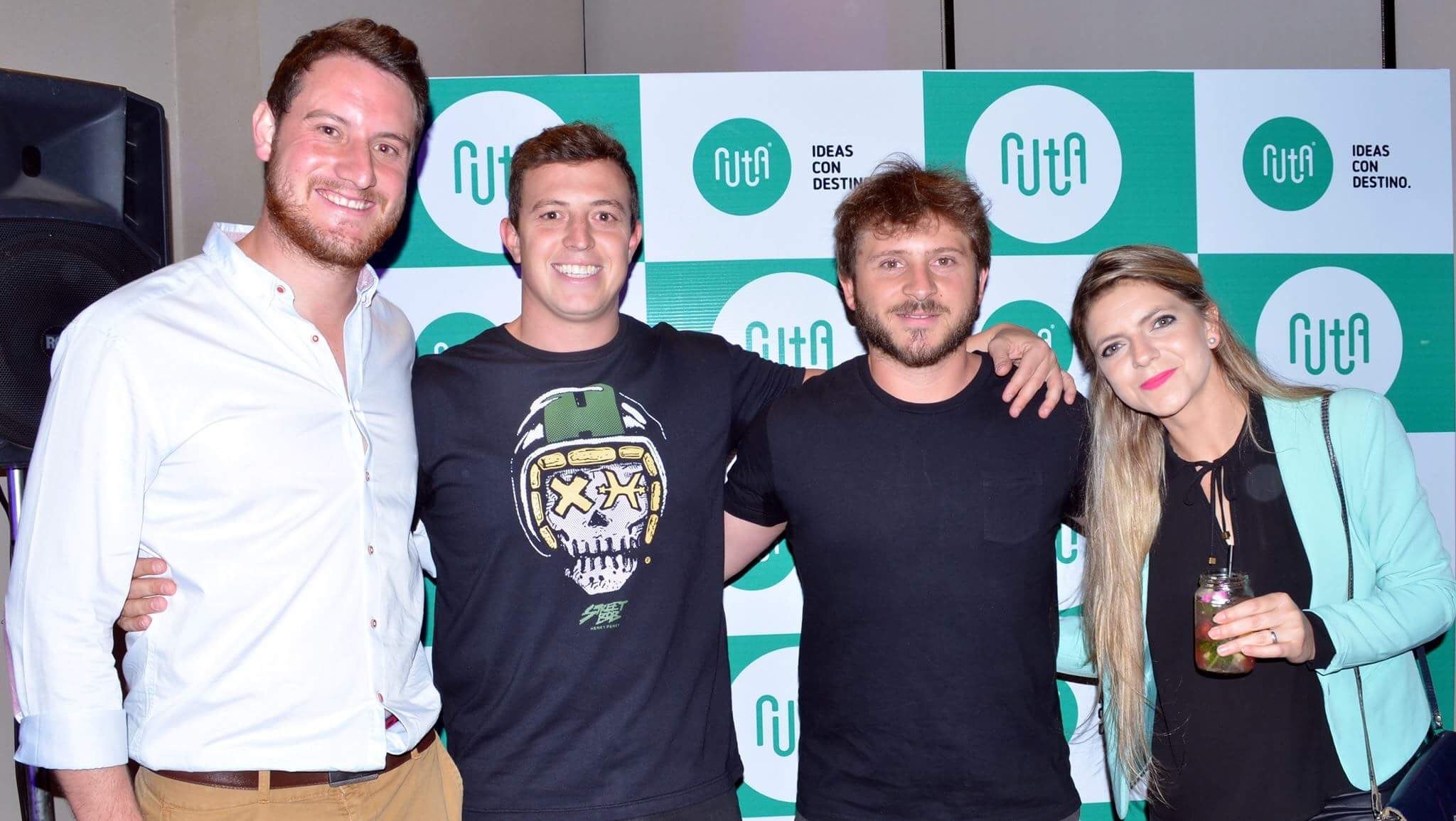 Valentín Saá, Diego Sinibaldi, Maximiliano Goldman y Agostina Schiavone.