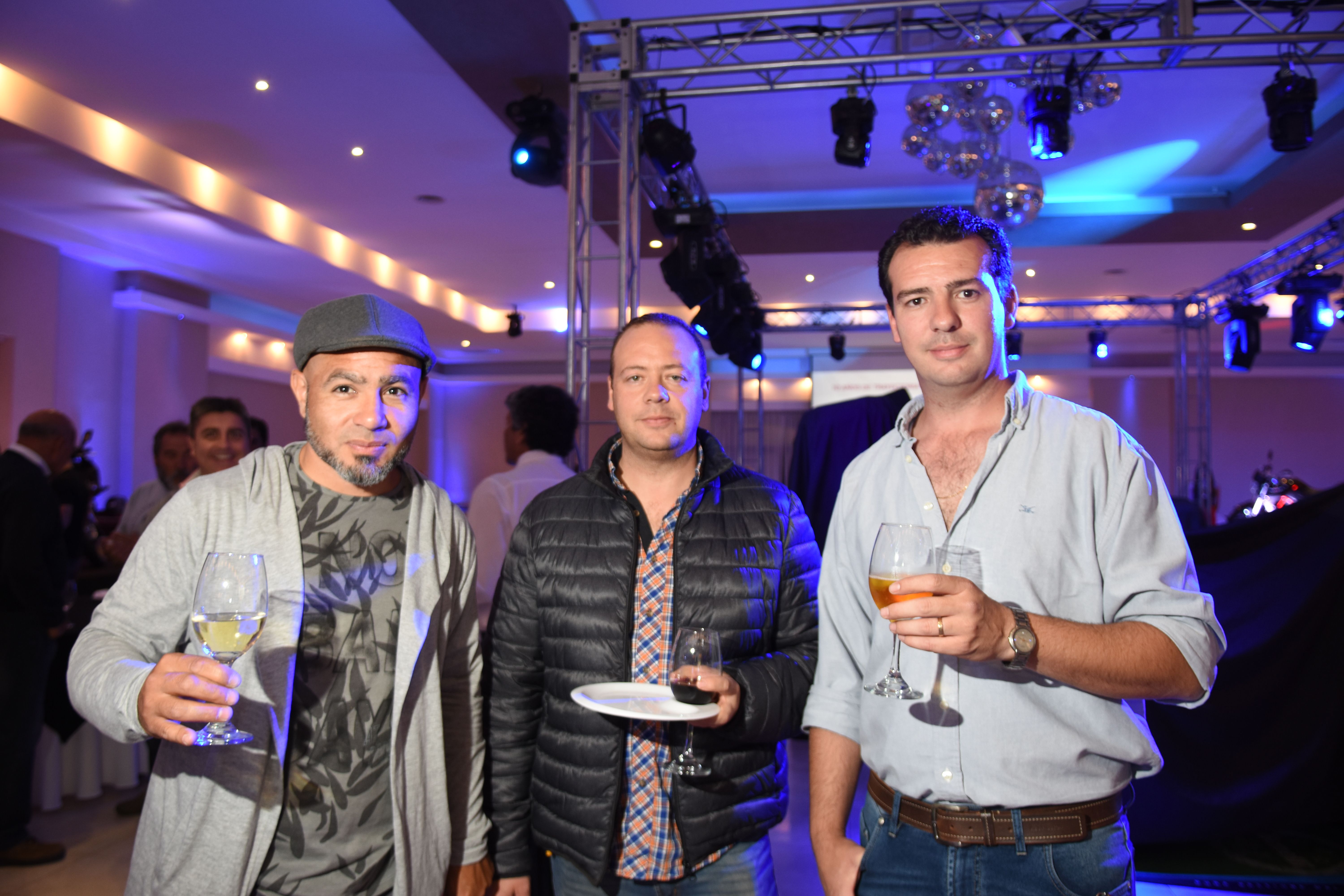 Ariel Oliva, Gabriel Ferro y Sergio Ferro.