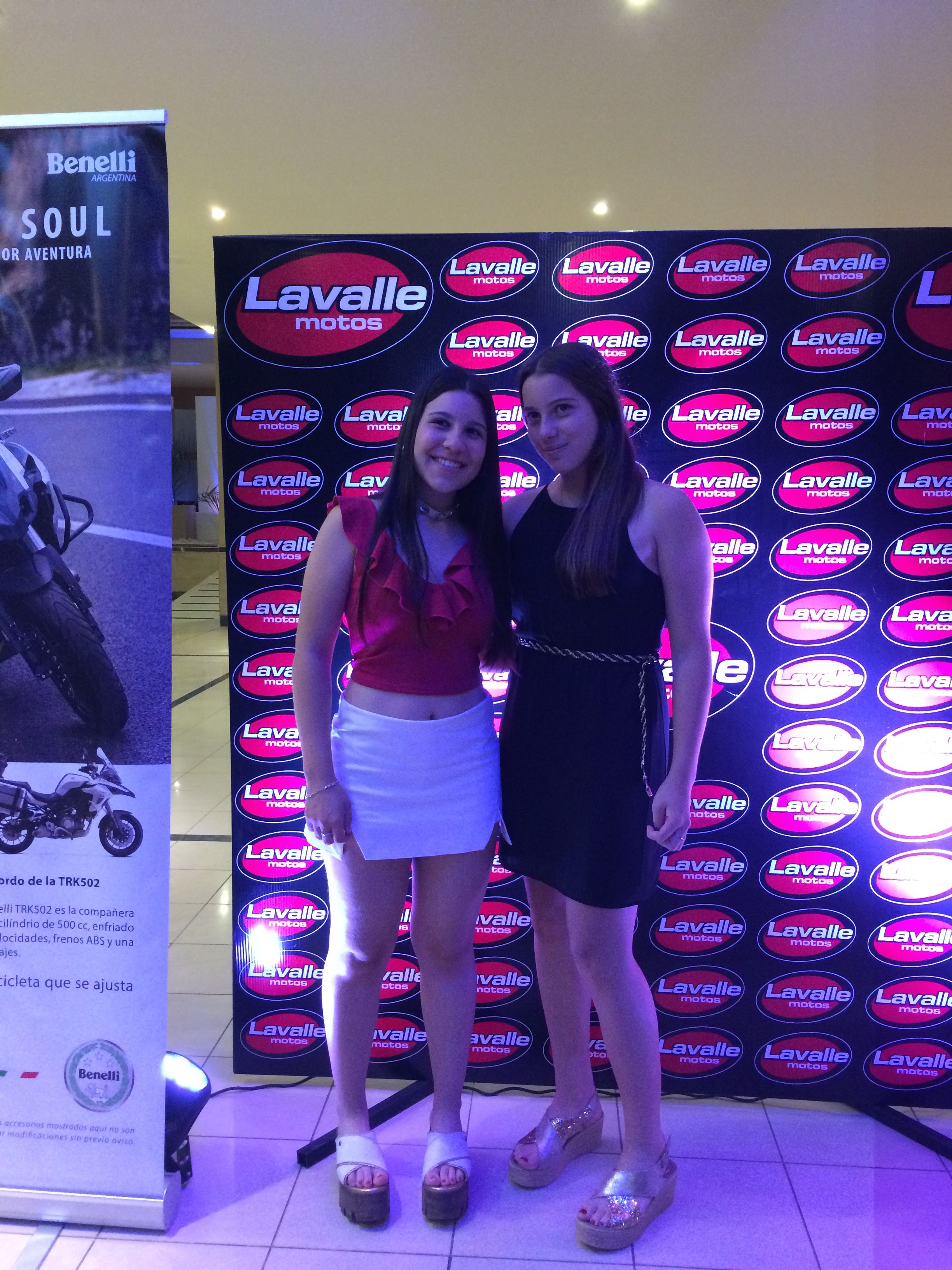 Agustina Matta y Kiara Truglio.