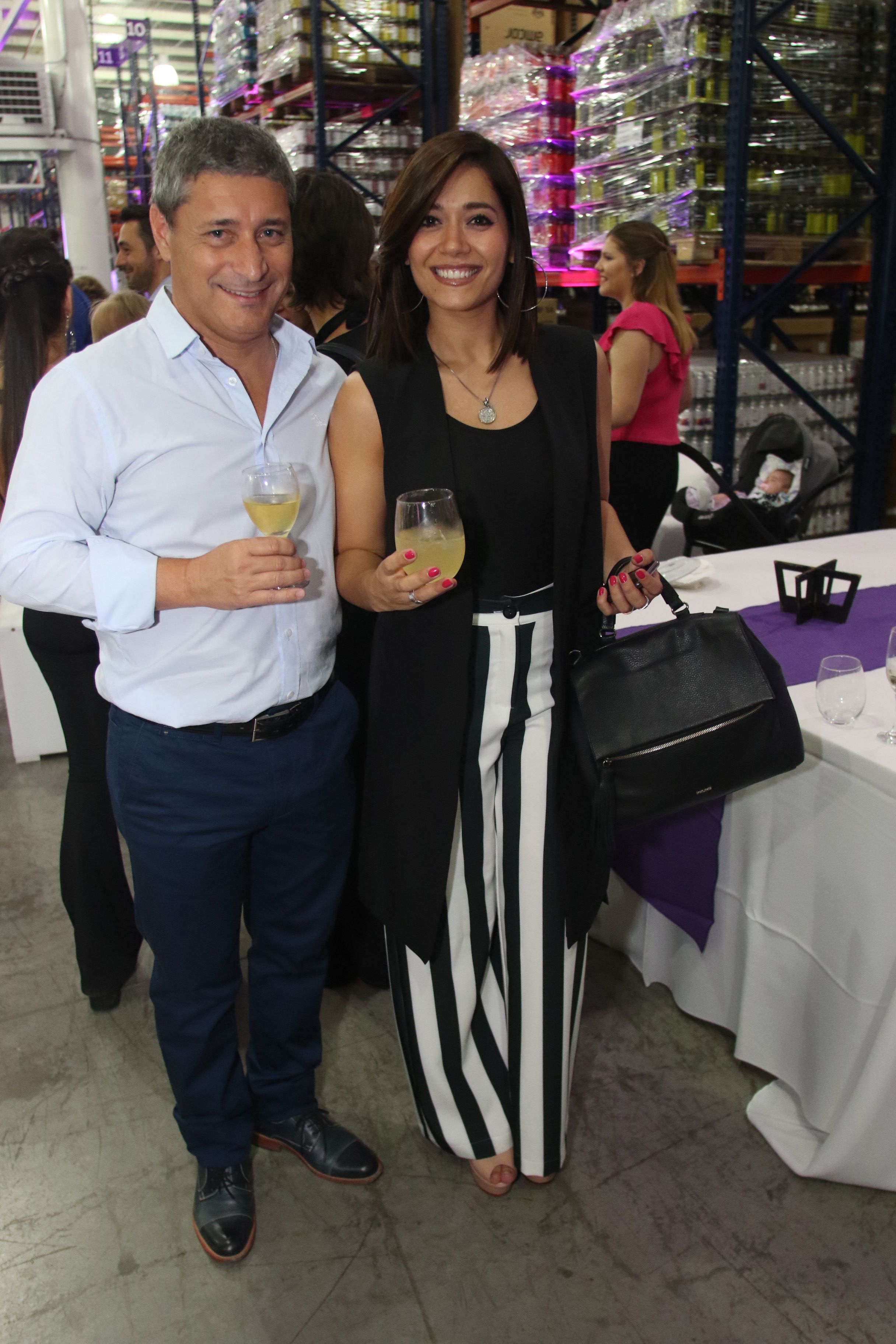 Carlos Funes y Gisela Campos.