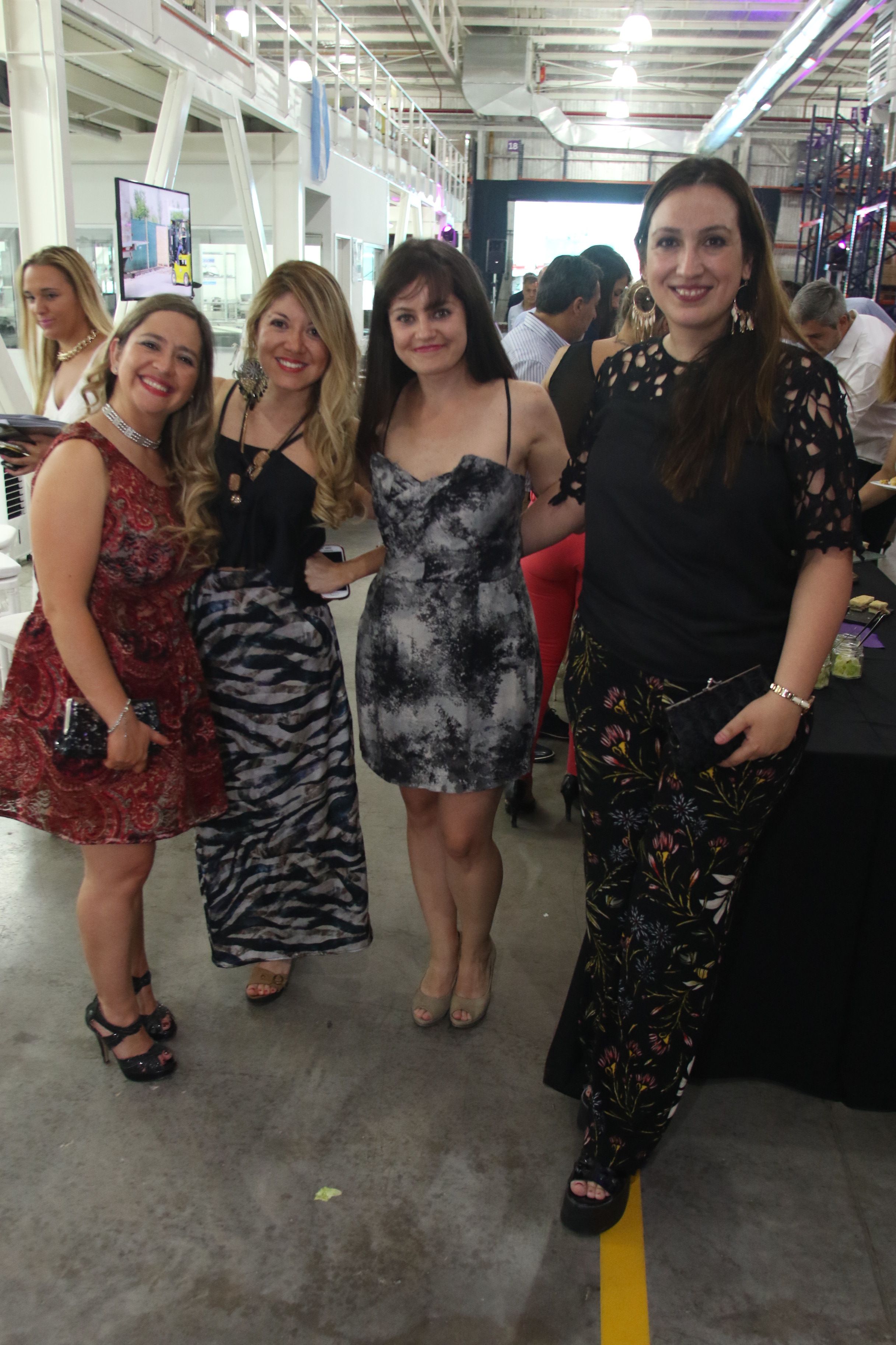 Alejandra Riveros, Andrea Acevedo, Cintia Valenzuela y Alejandra Blajevitch.