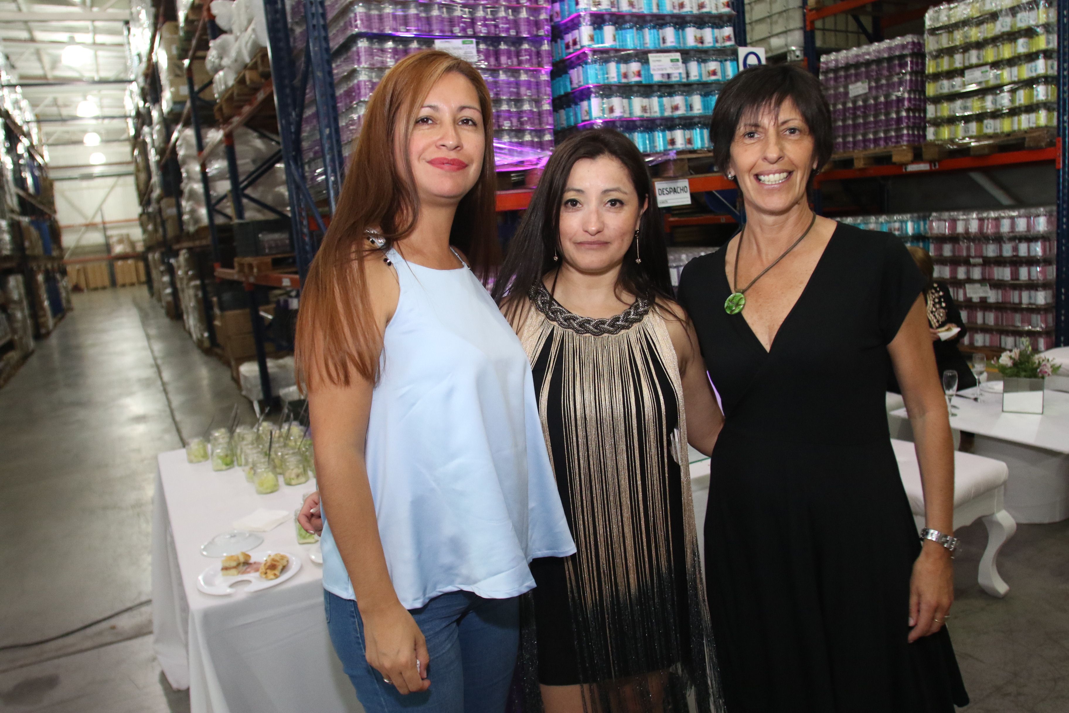 Las líderes de Mendoza. Mónica Acomando, Graciela Tascheret y Emilce Serraboguña.