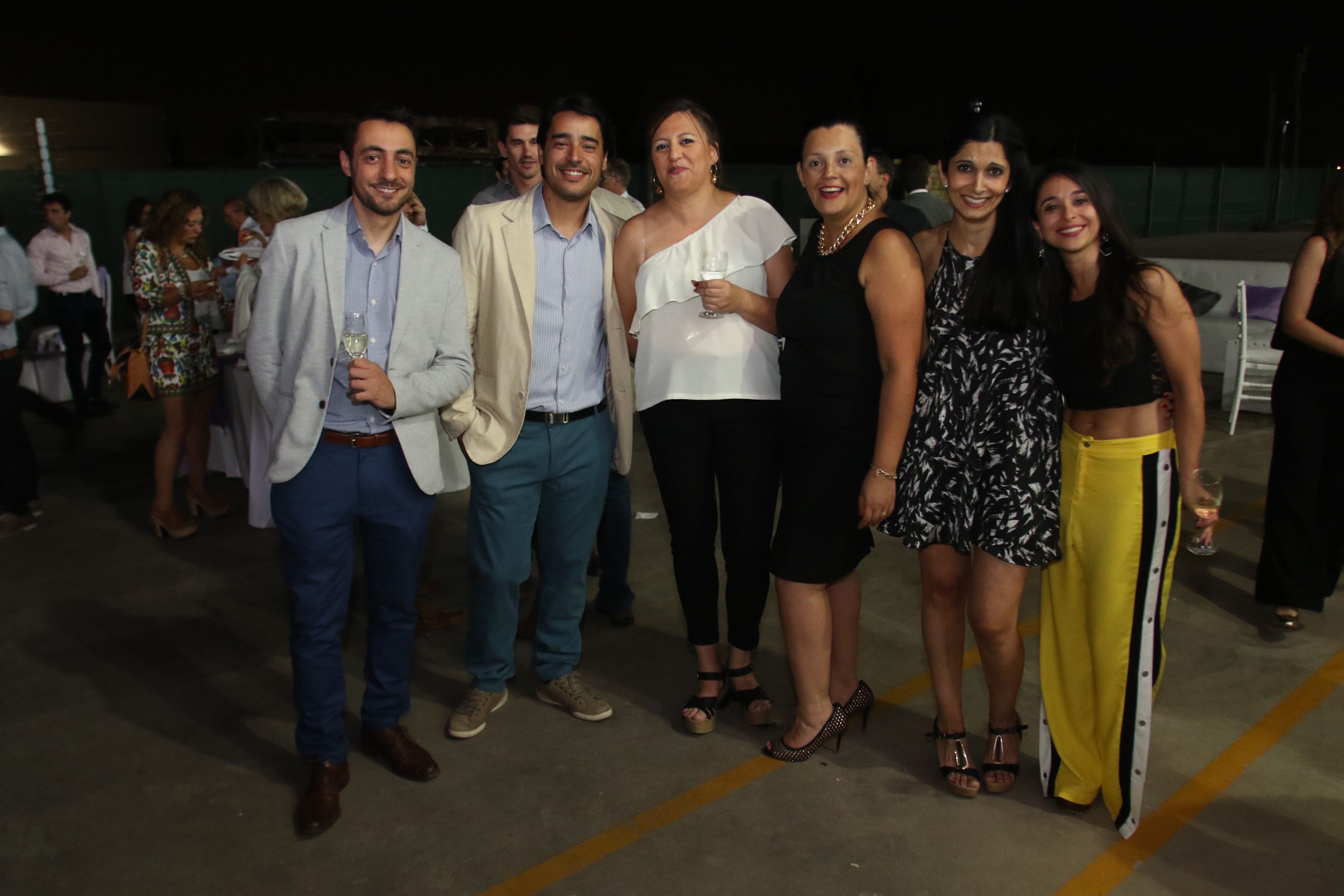 El equipo de administración y facturación de Sandra Marzzan.