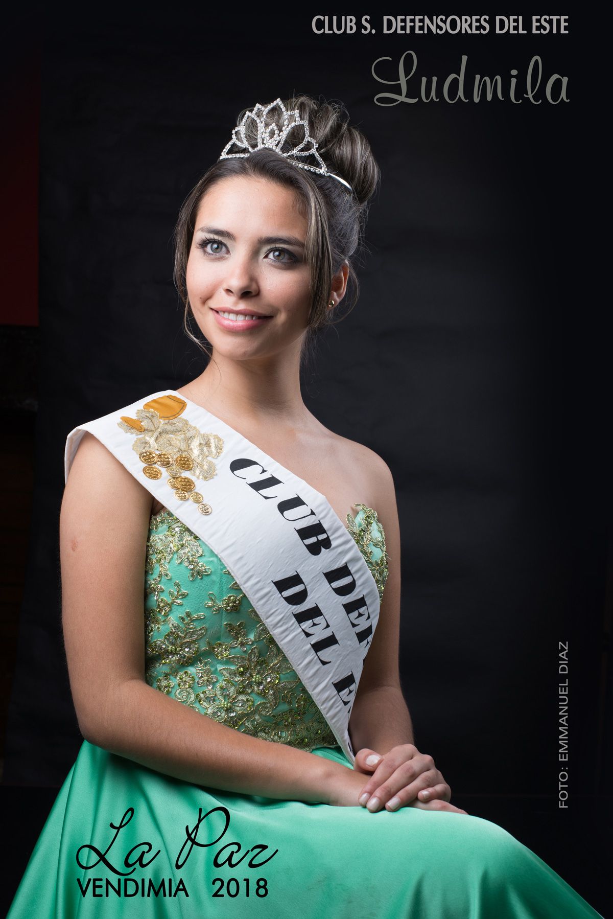 Ludmila María Eugenia Fernández&nbsp; (19) club defensores del este.