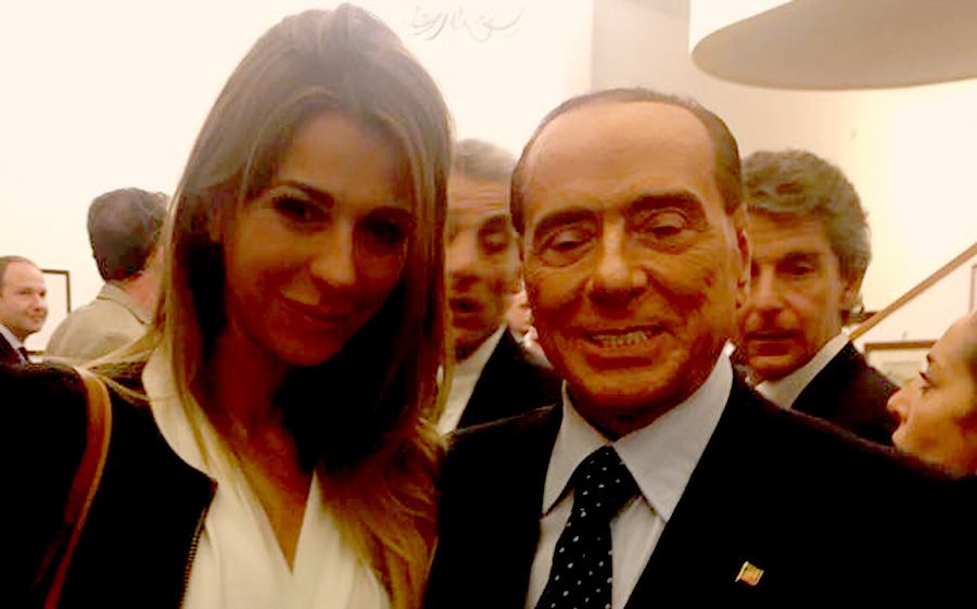 Matilde Siracusano y Silvio Berlusconi.&nbsp;