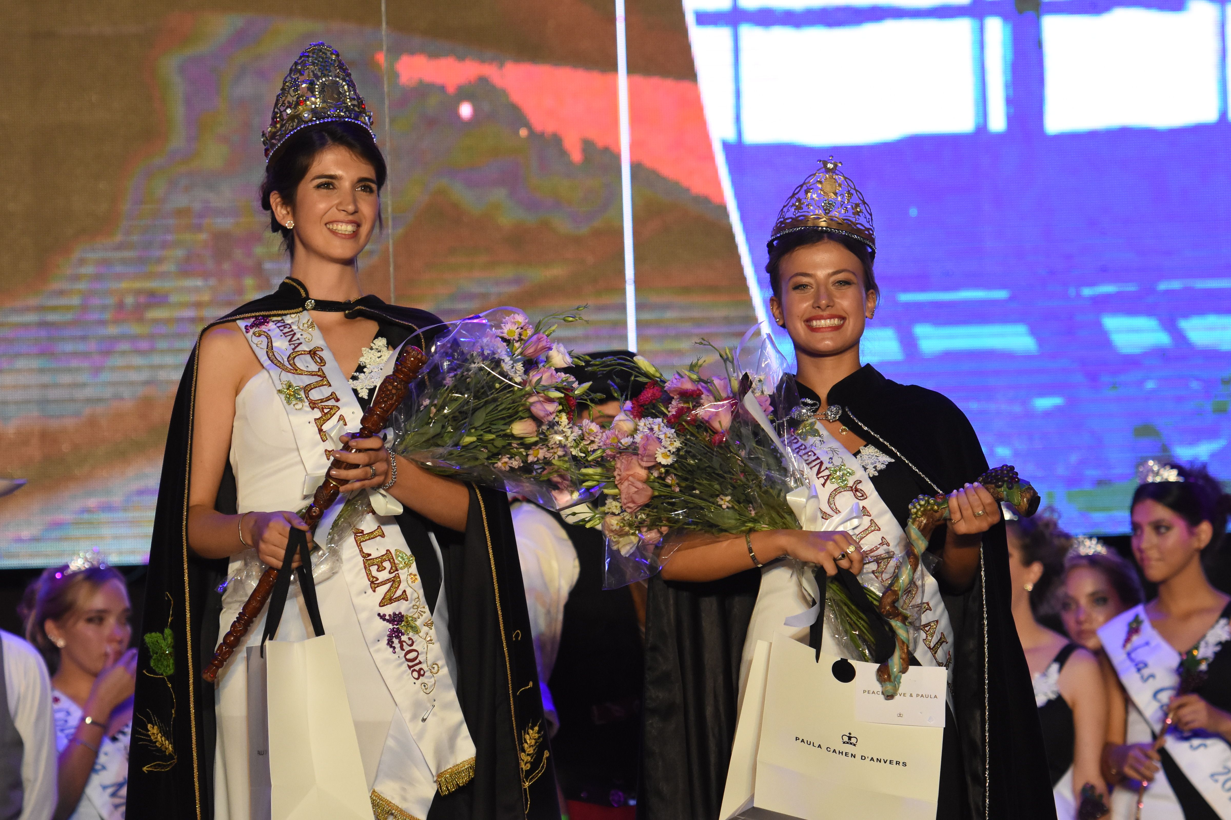 Felices. Aldana Escudero, nueva soberana de Guaymallén junto a su virreina Guadalupe Sánchez