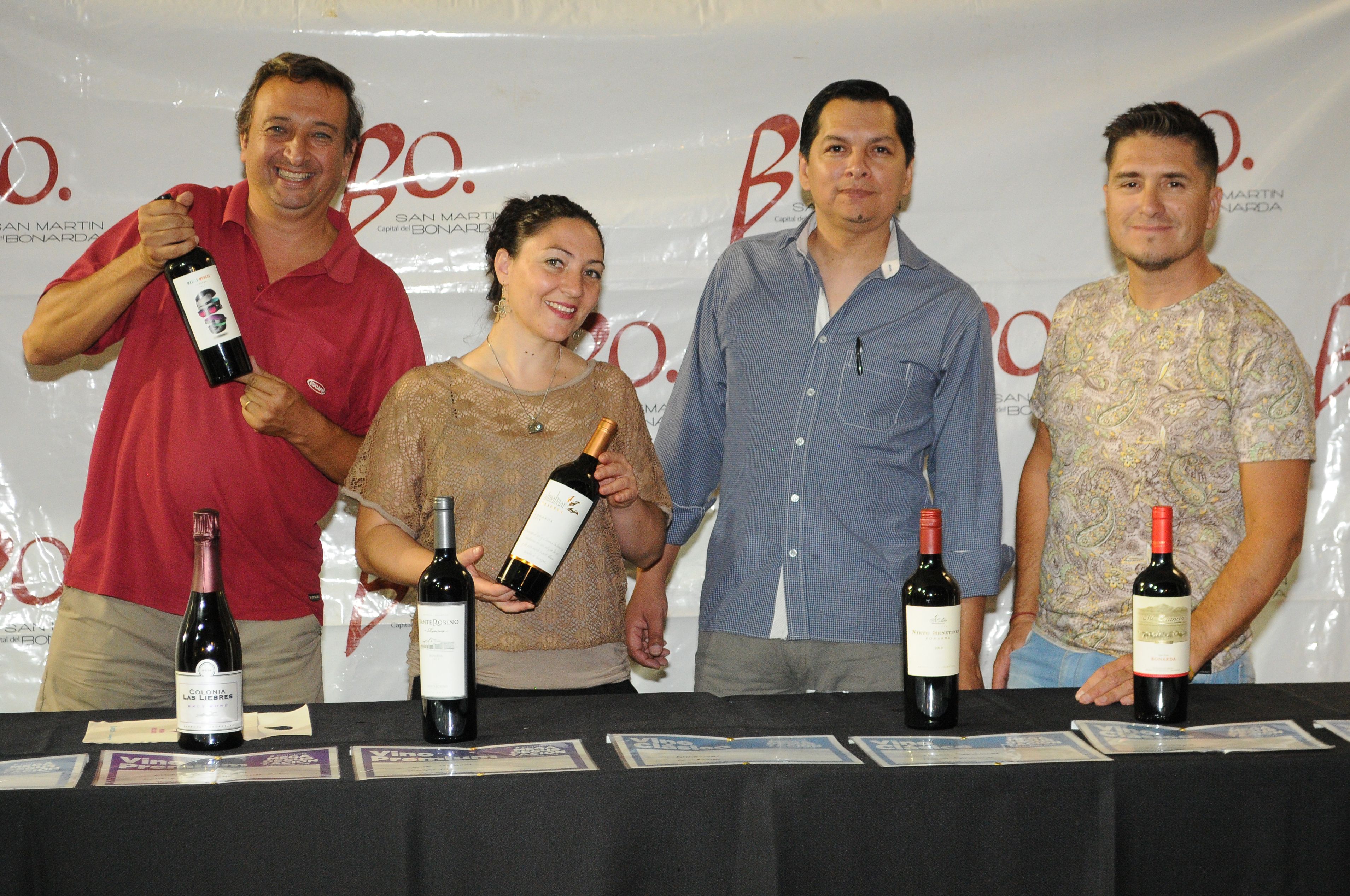 Sharbel Morcos, Mariana Villa, David Palma y Marcos Ortega.