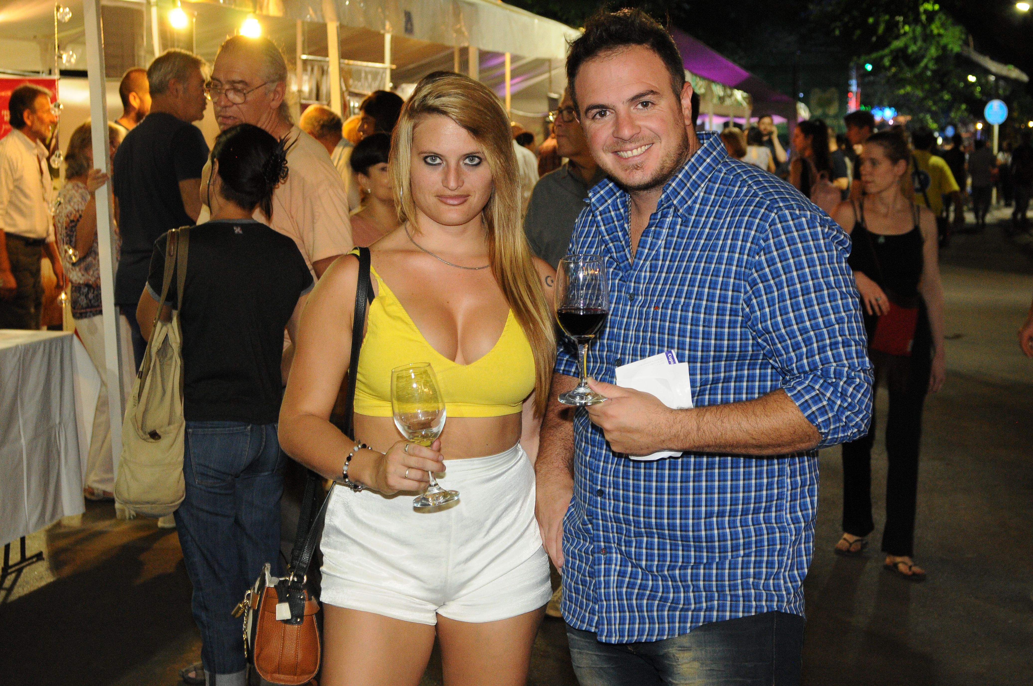 Giuliana Borga y Nicolás Lorente.