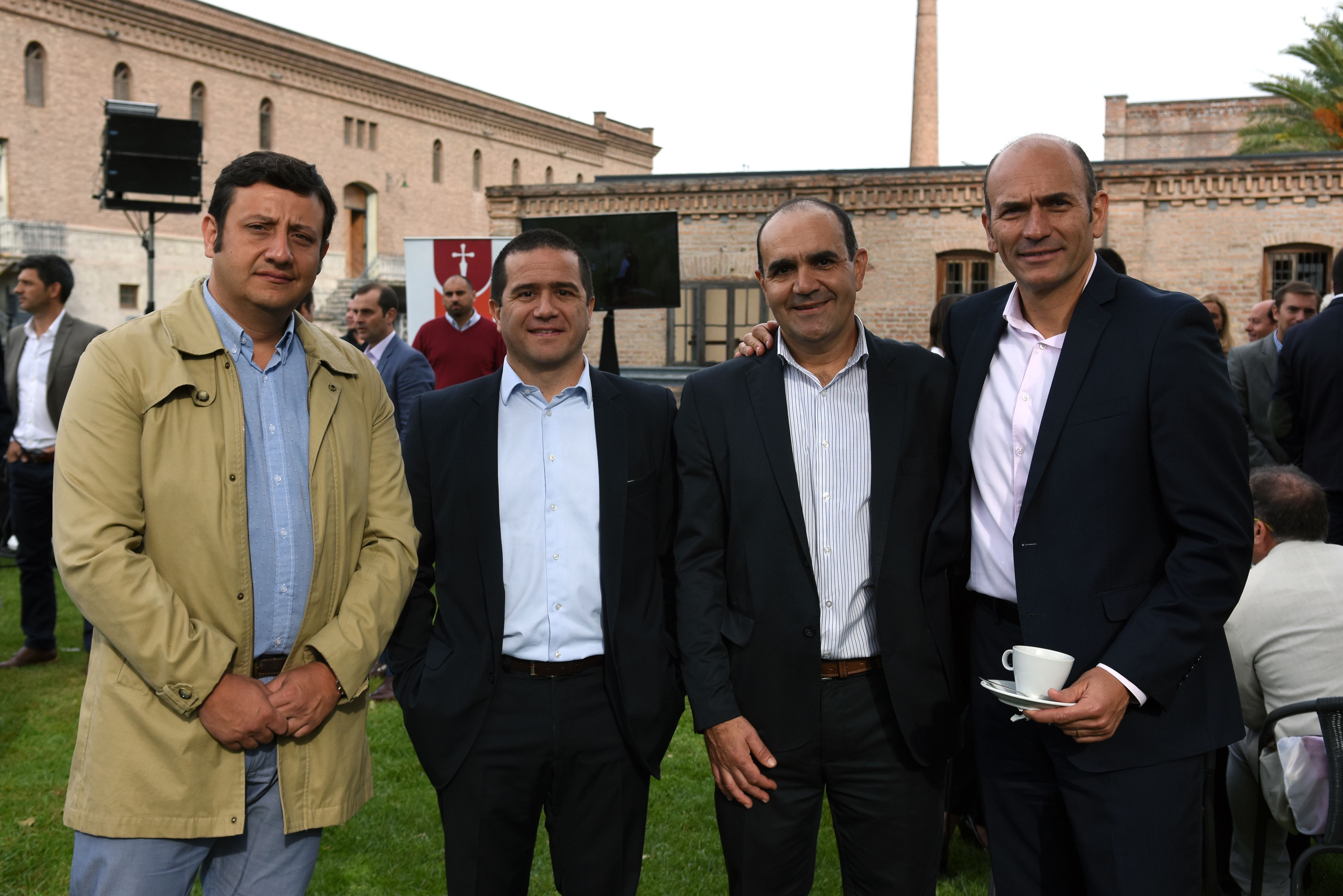Mauricio Guzmán, Dario Glielmi, Gerardo Sbrigata y Gustavo Frare.