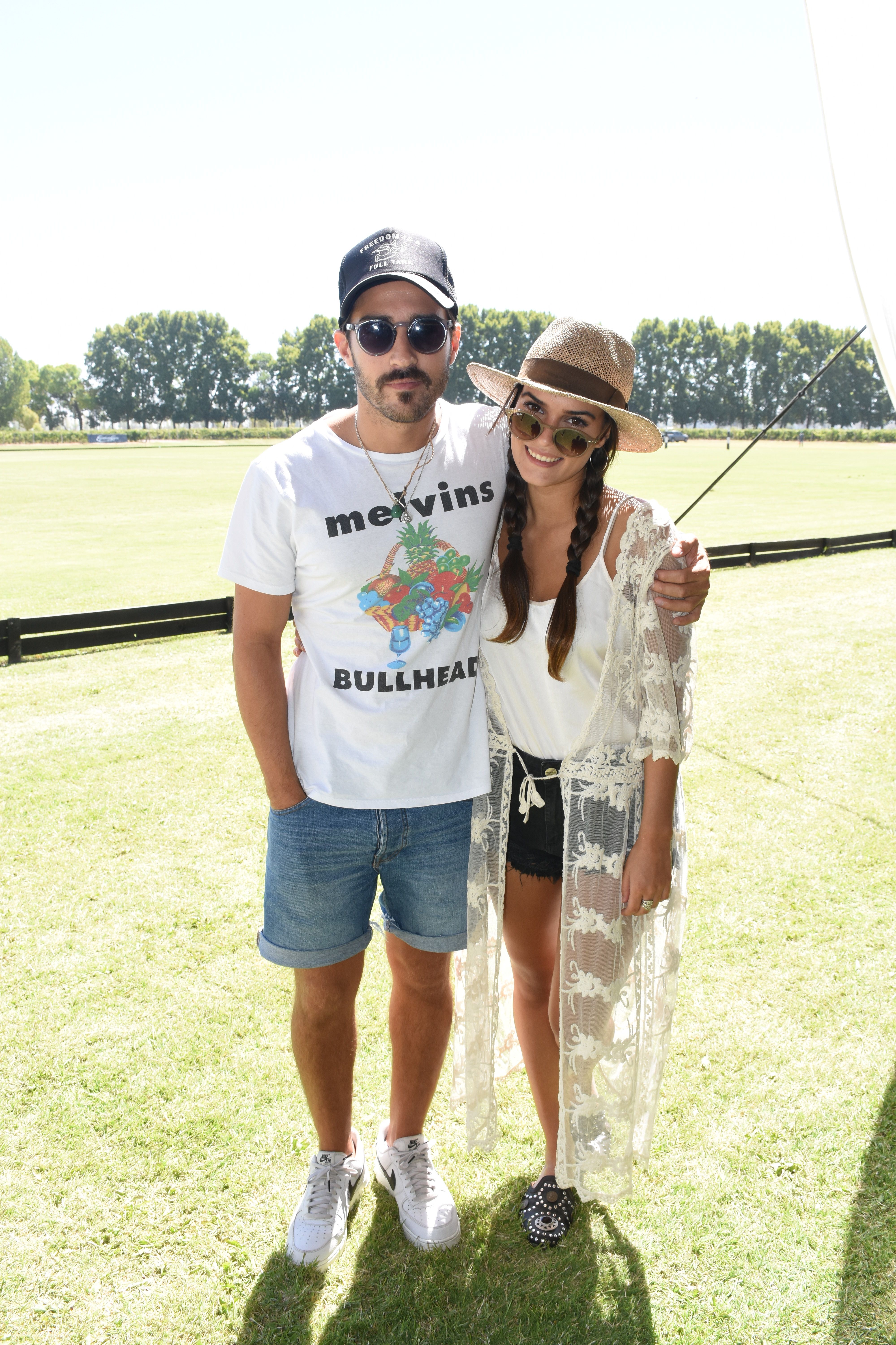 Enamorados. El actor Nicolás Francella y su novia Candela Yanigro, invitados especiales.