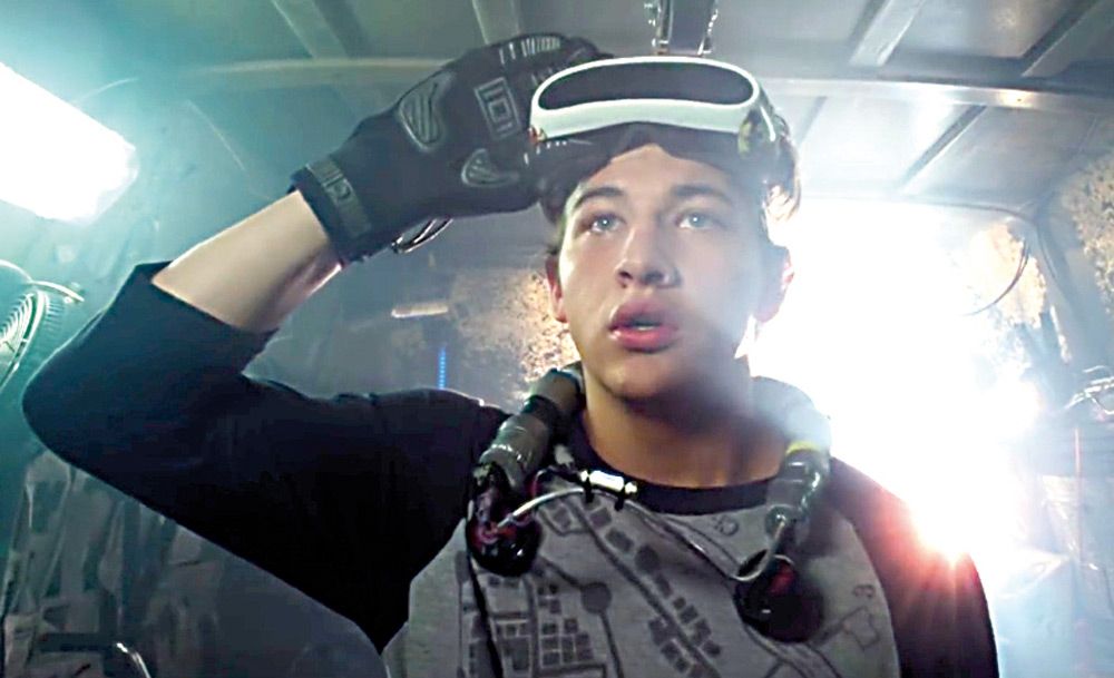 Protagonista. Tye Sheridan encarna a Wade Watts.
