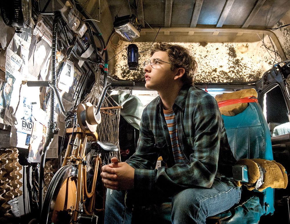 Protagonista. Tye Sheridan encarna a Wade Watts.