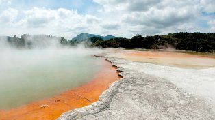 Notable. Wai-o-Tapu es el área termal más grande de toda esta zona.