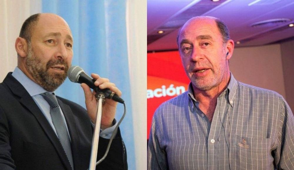 Gustavo Pinto y&nbsp;el precursor, Sergio Pato Pinto.