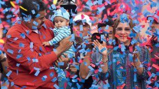 En campaña. Nicolás Maduro se prepara para los comicios presidenciales que se celebrarán el próximo 20 de mayo. Foto: AP.