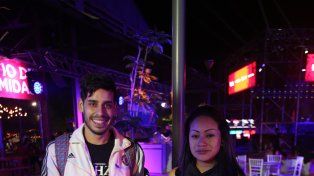 Luis Juárez y Steffy Pulce.