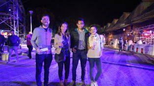 Carlos Gaia, Paulina Giménez, Javier Vega y Gimena Martelli.
