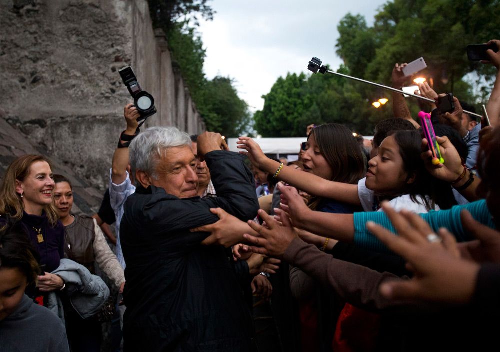 Andres Manuel Lopez Obrador. Foto: AP.