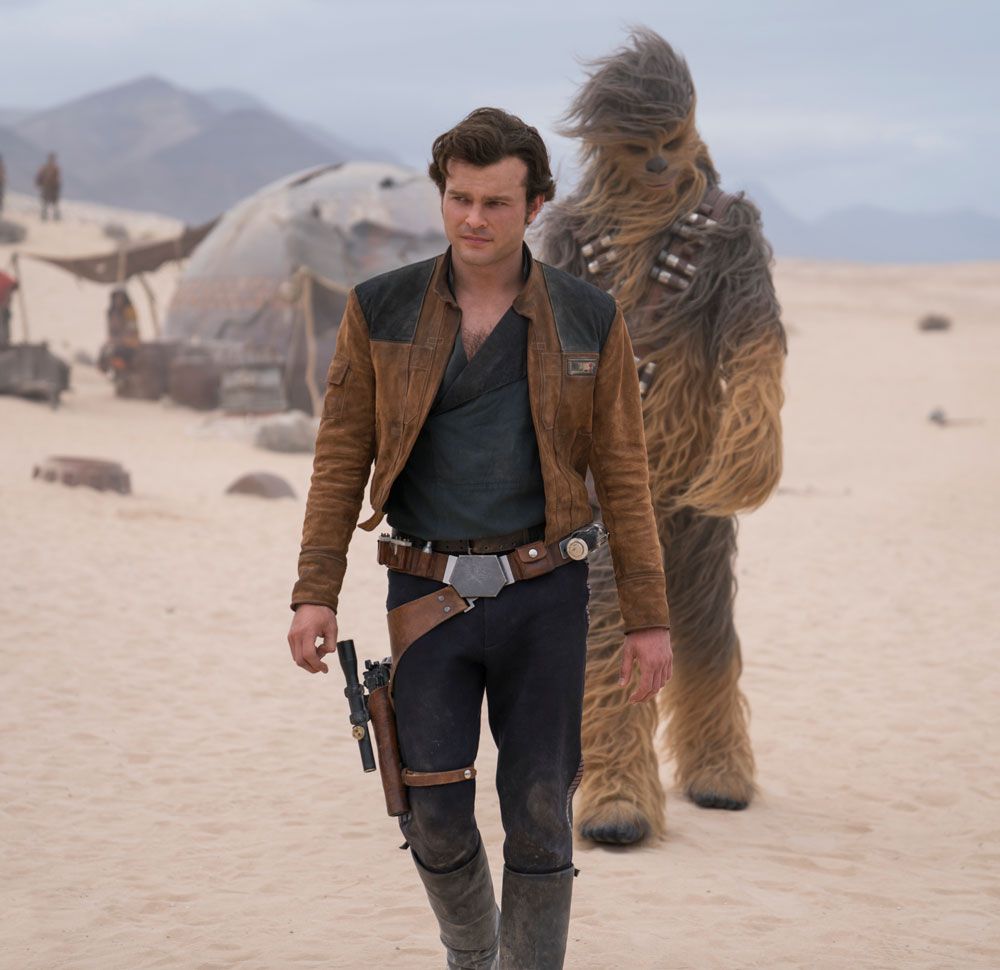 Han Solo. Antes fue Harrison Ford, ahora es Alden Ehrenreich.