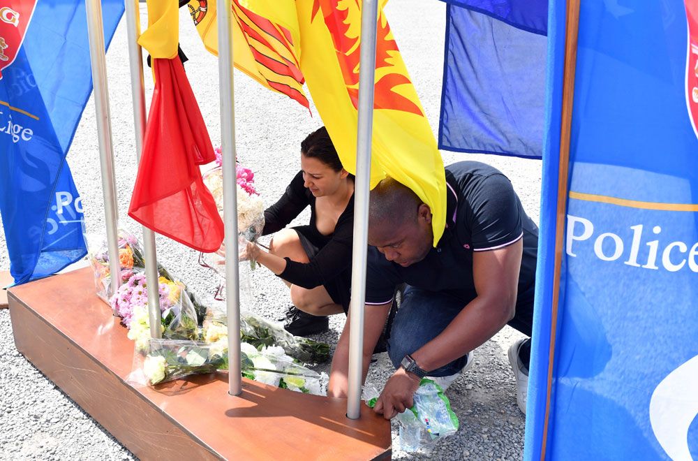 En la policía de Bélgica también hay santuarios. Foto: AP.