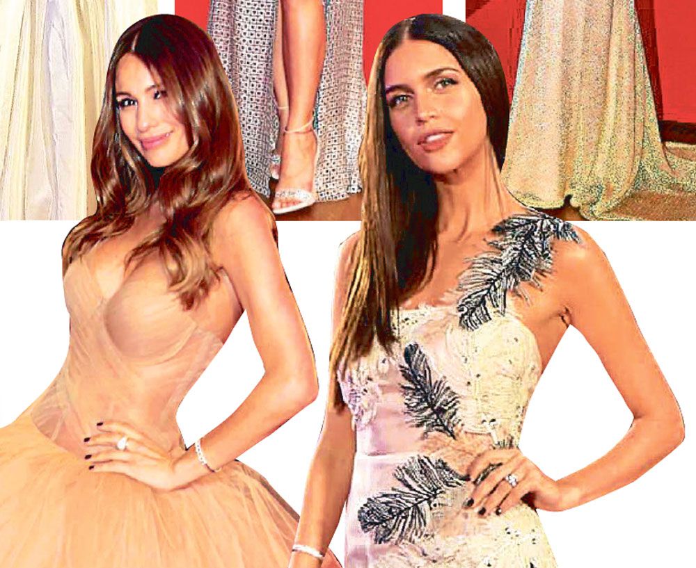 La mejor: Pampita Carolina Ardohain brilló con un diseño de Javier Saiach;&nbsp;Tajos profundos: Zaira Nara eligió un diseño con pierna al descubierto.