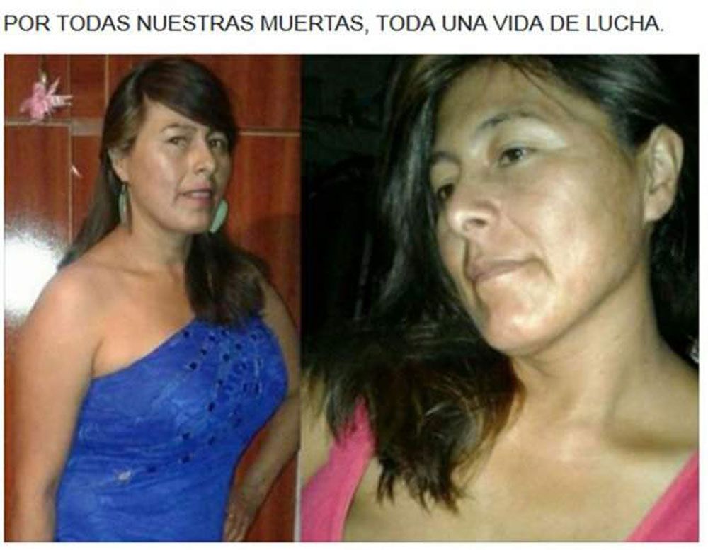 Ultimada a golpes. Marina Vedia. Vivía en Guaymallén con sus hijos.&nbsp;
